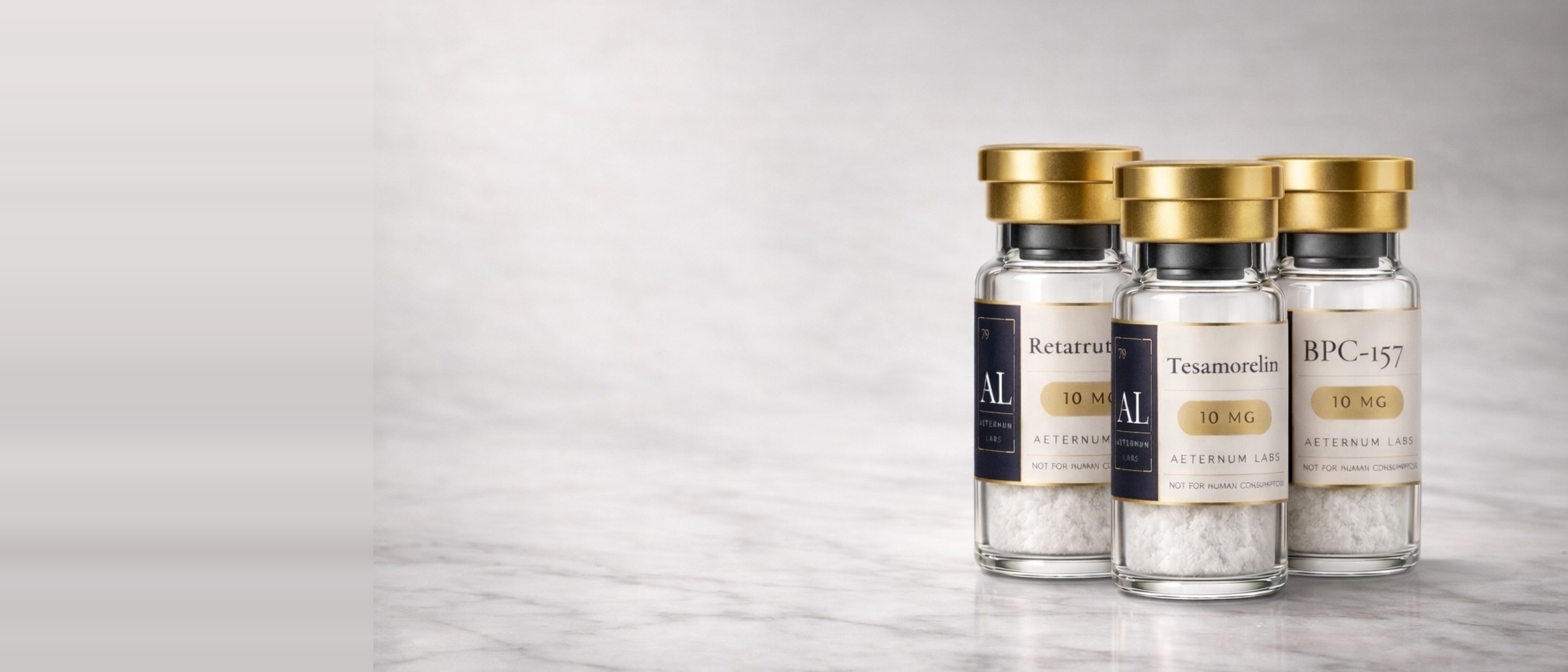 Premium peptide research compounds by Aeternum Labs