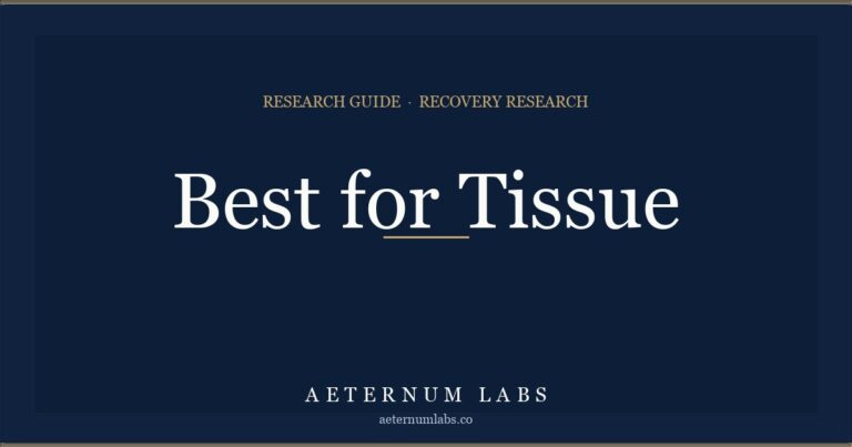 Best peptides for tissue repair research cover