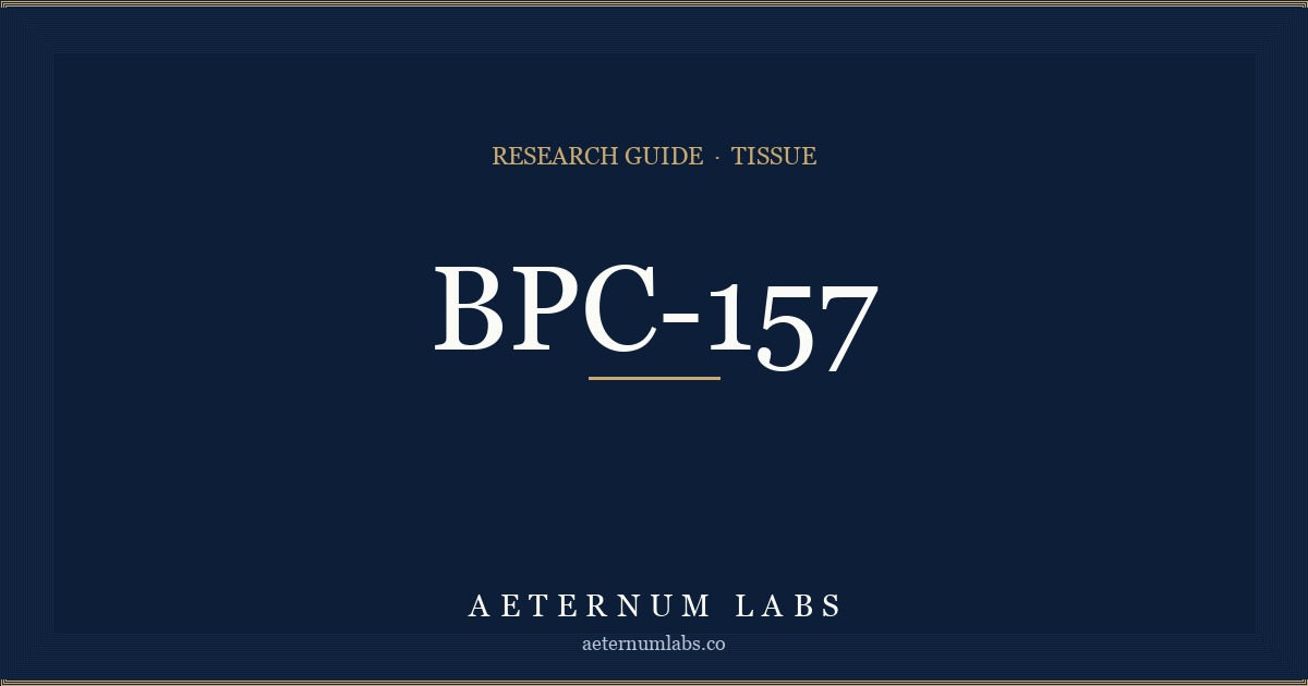 BPC-157 research guide cover