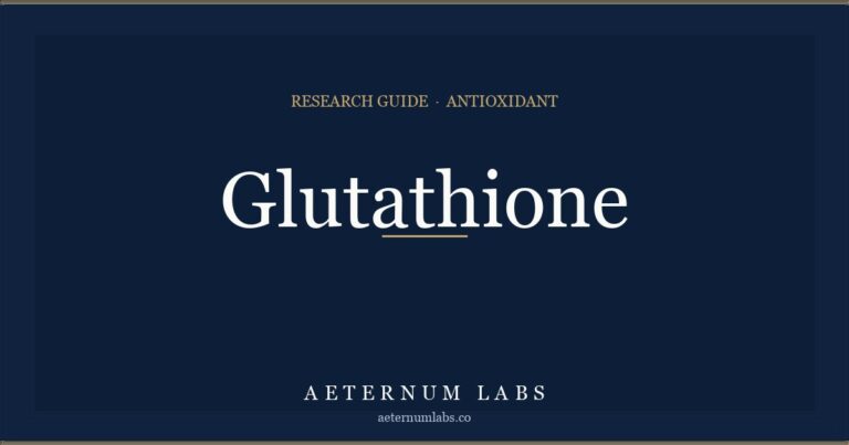 Glutathione research guide cover