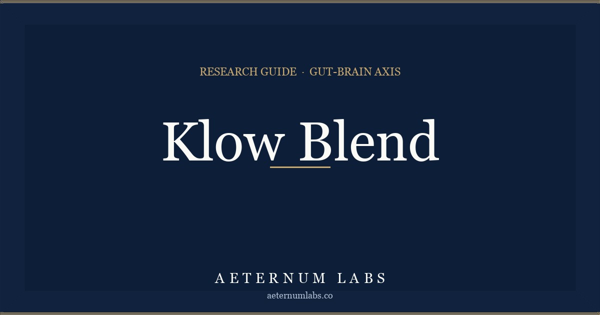 Klow Blend research guide cover