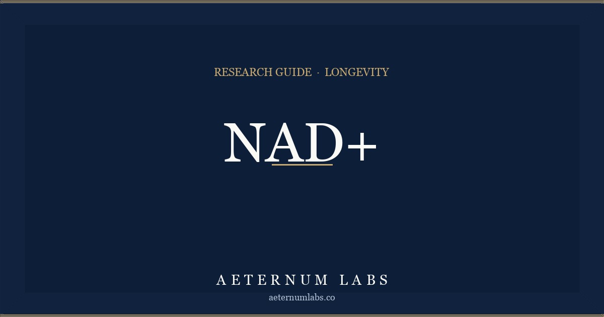NAD+ research guide cover
