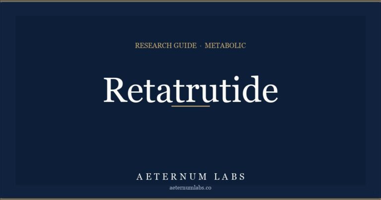 Retatrutide research guide cover