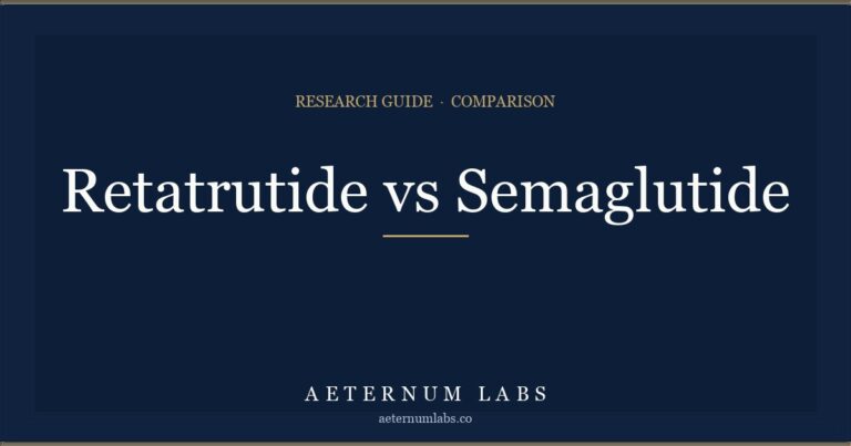 Retatrutide vs Semaglutide comparison cover