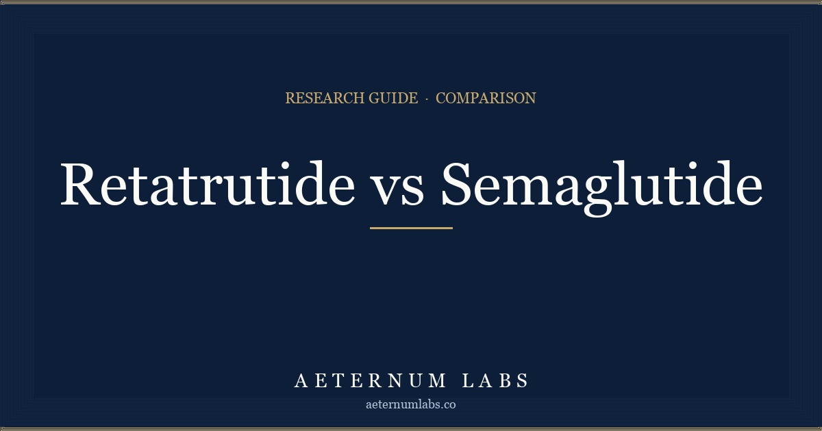 Retatrutide vs Semaglutide comparison cover