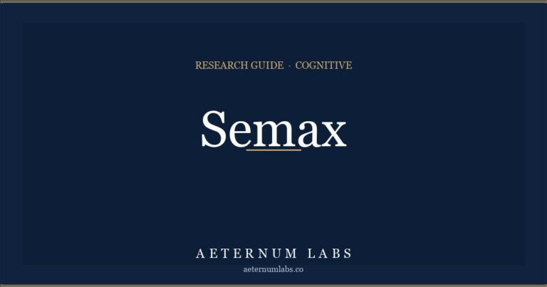 Semax research guide cover