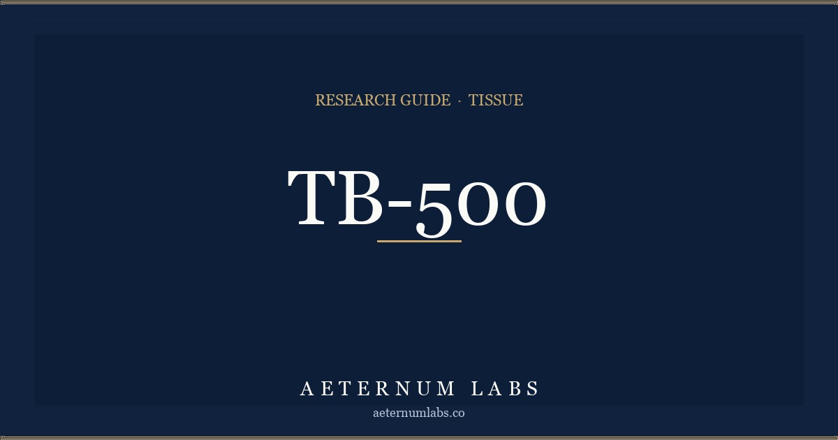 TB-500 research guide cover