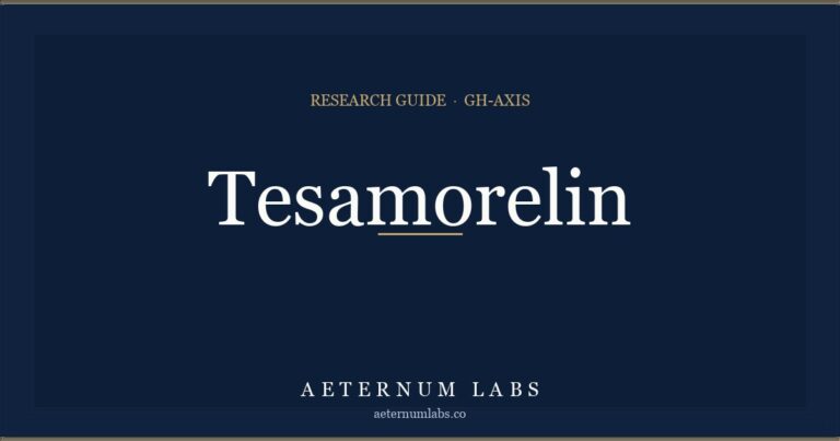 Tesamorelin research guide cover