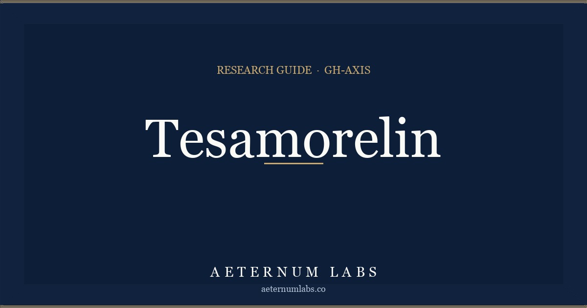 Tesamorelin research guide cover